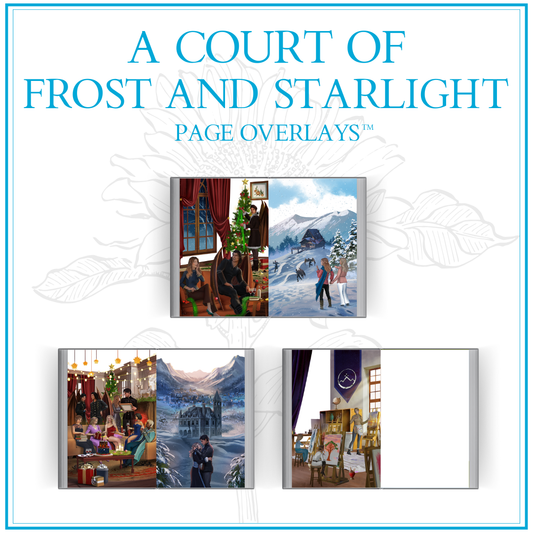 A Court of Frost and Starlight Page Overlays™: US/UK Edition - Hardback