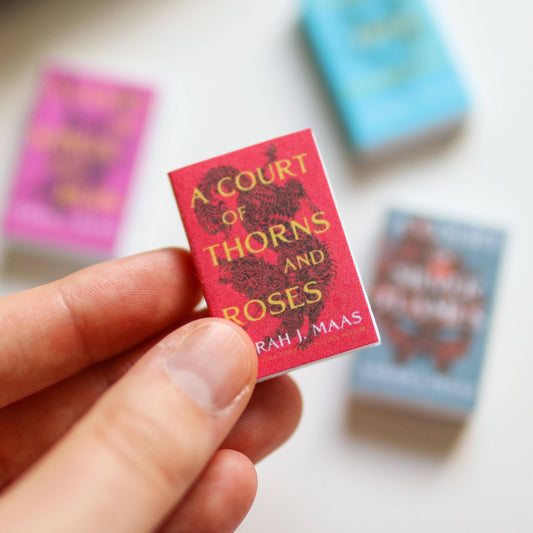 Handmade Mini Sarah J Maas Acotar Series Set Of 5