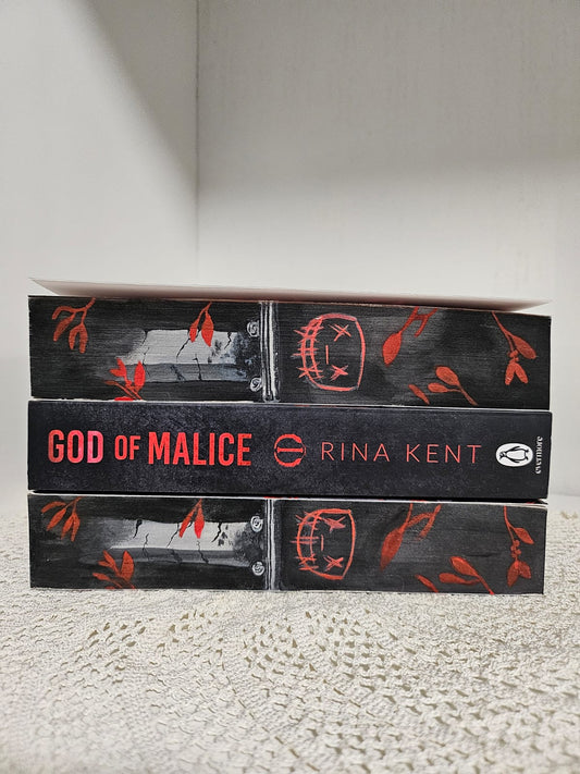 Painted-edge God of Malice (Legacy of Gods #1) collector edition