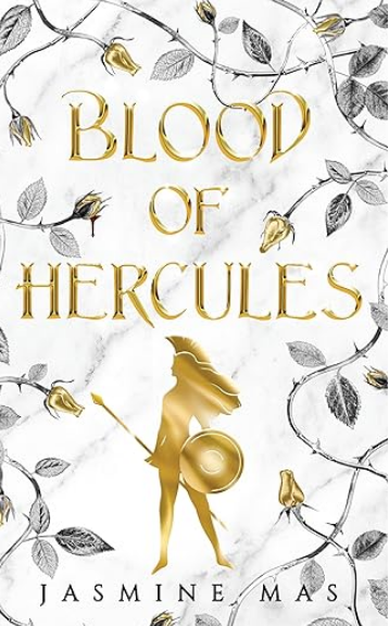 Blood of Hercules book cover by Jasmine Mas – dark fantasy romance paperback