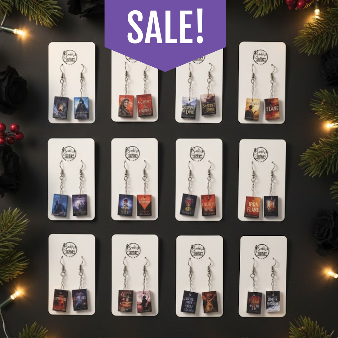 Bookish Earrings