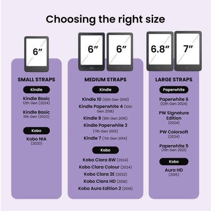 Kindle Straps Blush - Set of Two: OASIS