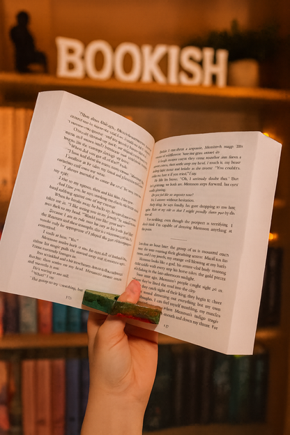 The "One-Handed Reader" – Resin Page Holder
