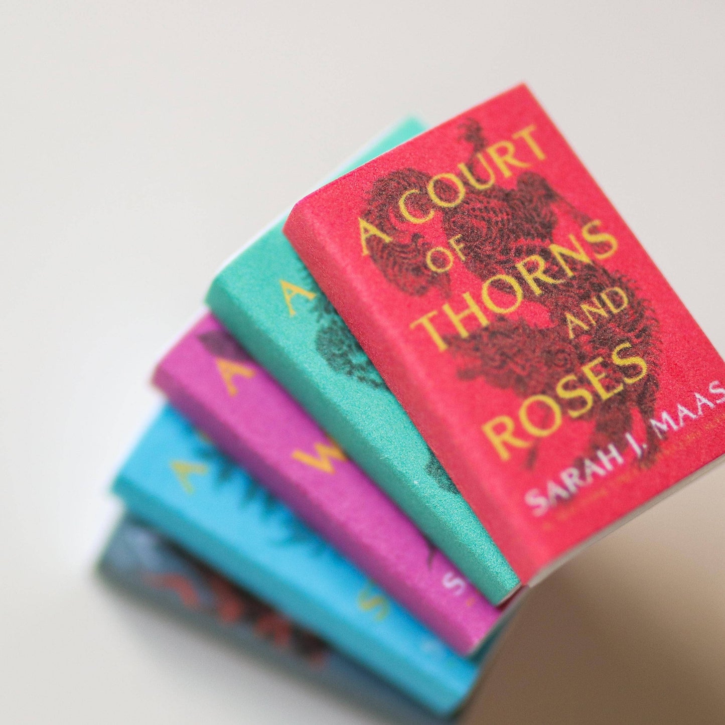 Handmade Mini Sarah J Maas Acotar Series Set Of 5