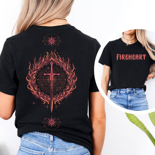 Throne of Glass Quote Tee: Black / M