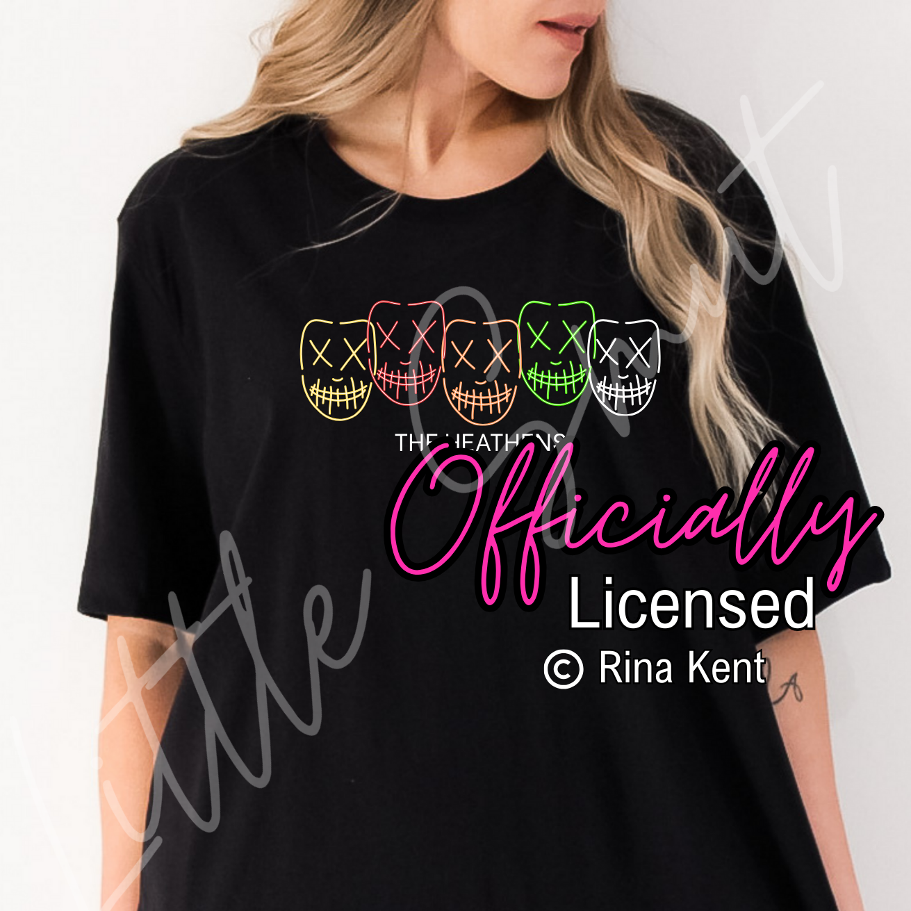 Officially Licensed Rina Kent Heathens Shirt: S