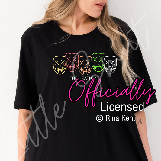 Officially Licensed Rina Kent Heathens Shirt: S