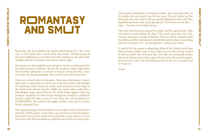 A Reading Journal: Mostly Here for the Smut