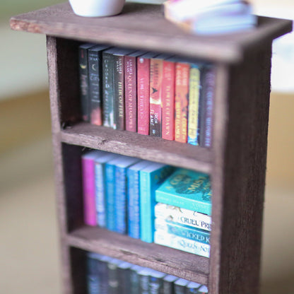 Fantasy Mini Book DIY KIT: White / Deluxe Bookcase