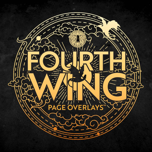 Fourth Wing overlay—academy entrance scene, US hardback fit