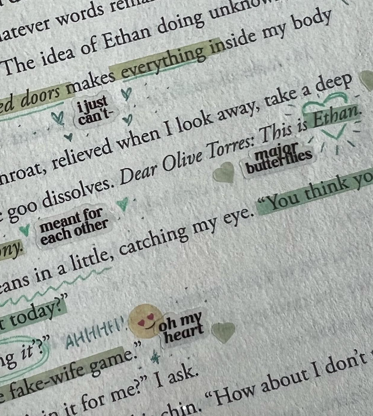 Annotation Stickers (Genre): Sweet Romance