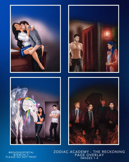 Zodiac Academy Page Overlays™: US Paperback