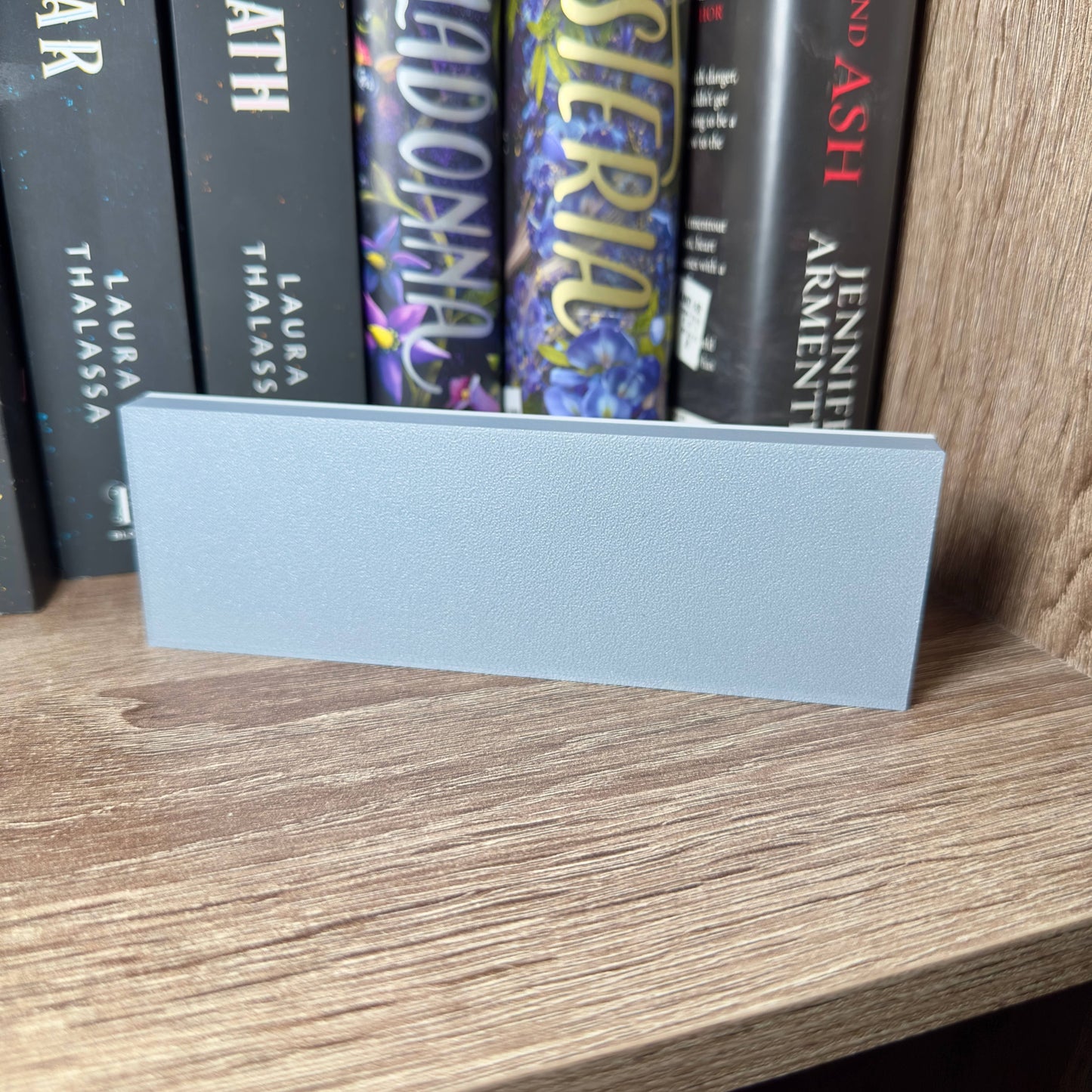 To Be Read Street Sign | Bookshelf Decor: Blue Pastel