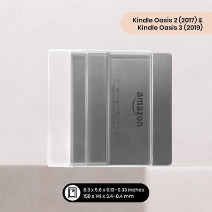 Clear Kindle Case: Paperwhite 7" 12th Gen (2024) / Signature Ed. / Colorsoft