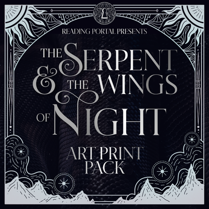 4×6 matte art print pack inspired by The Serpent & the Wings of Night — set of five