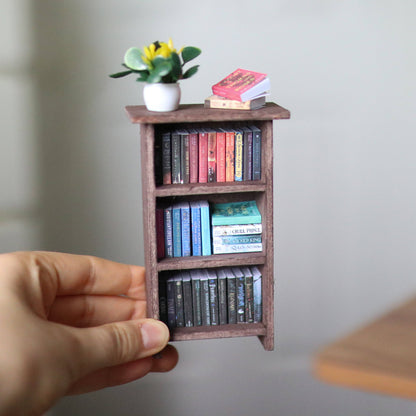 Fantasy Mini Book DIY KIT: White / Deluxe Bookcase