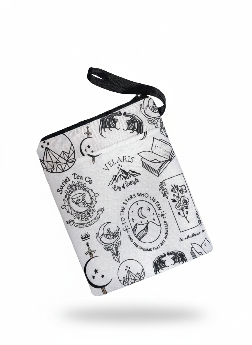 The "Stars Who Listen" Book Pouch – Velaris Edition