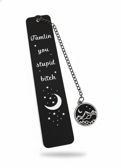 The "Tamlin Slander" Metal Bookmark – Night Court Edition