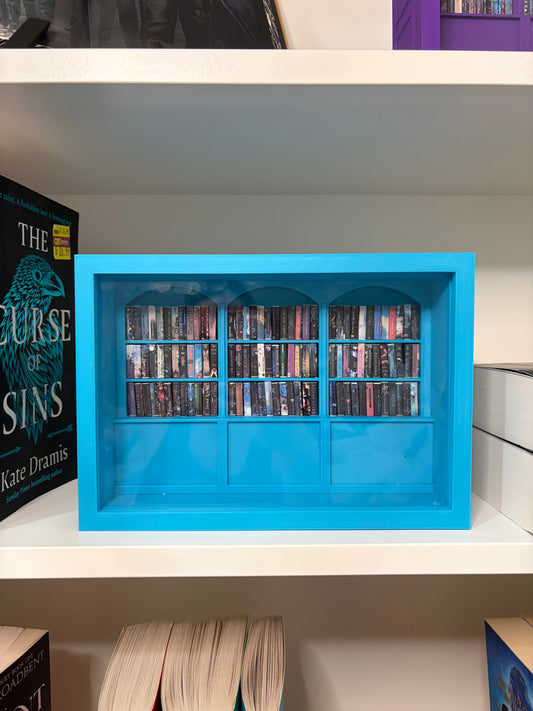 Emotional Support Mini Bookcase – 3D Printed Library Secret