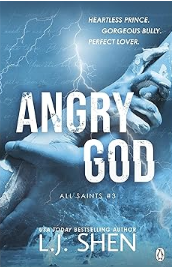 Angry God by L.J. Shen paperback romance novel cover