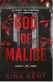 God of Malice dark romance book by Rina Kent – villain obsession enemies-to-lovers novel