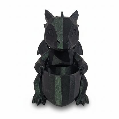 The Hoard Keeper – Functional Desk Dragon (Pen & Dice Holder)