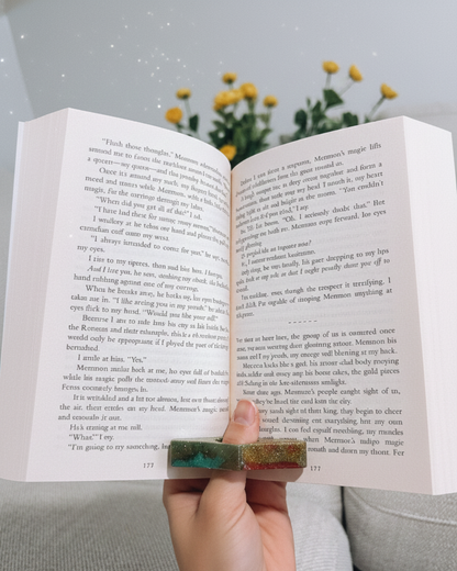 The "One-Handed Reader" – Resin Page Holder