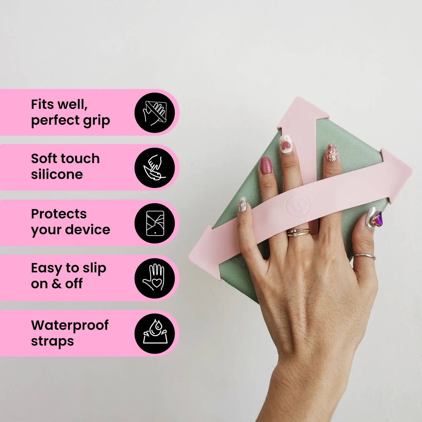 Kindle Straps Blush - Set of Two: OASIS