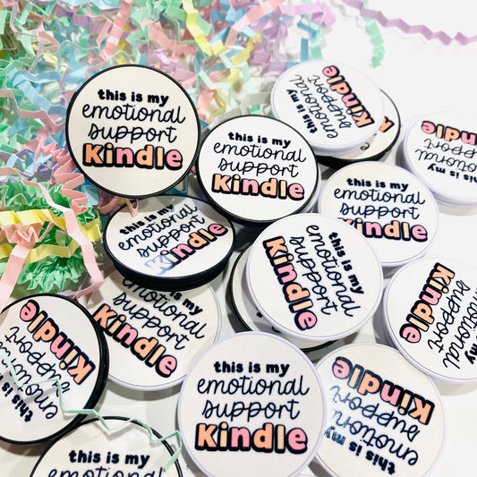 This is my Emotional Support Kindle Grip