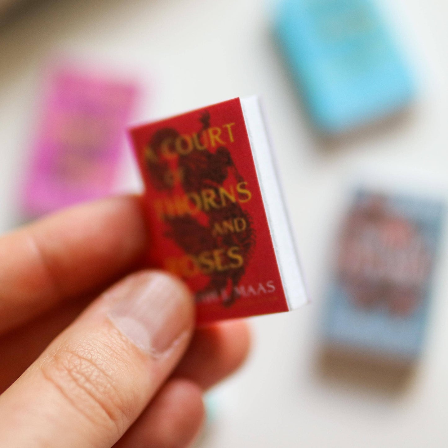 Handmade Mini Sarah J Maas Acotar Series Set Of 5