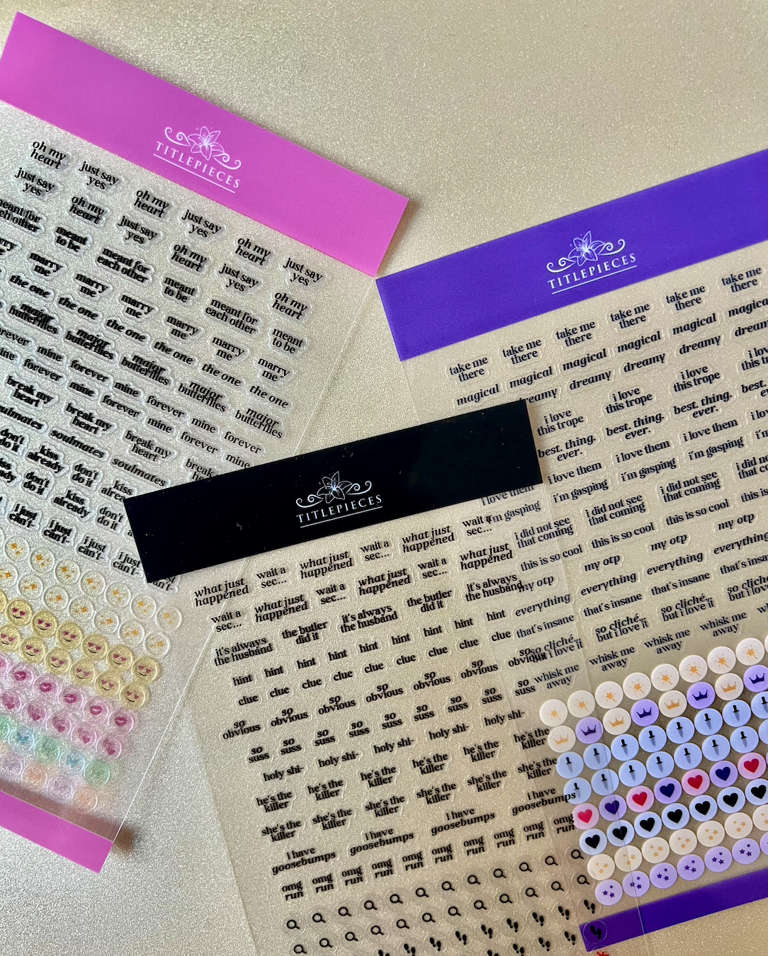 Annotation Stickers (Genre): Sweet Romance