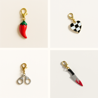 Dark Smutty Romance Kindle Charm Chain
