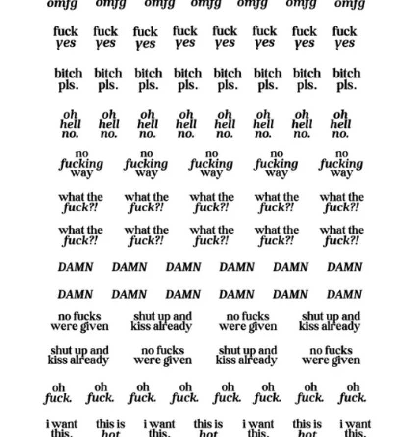 Annotation Stickers (Genre): Sweet Romance