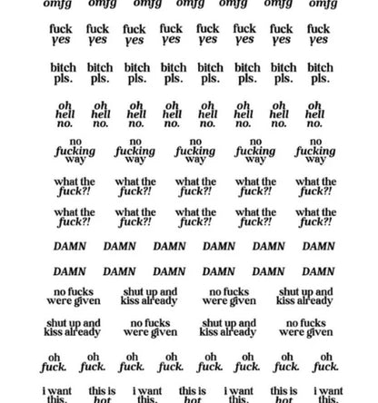 Annotation Stickers (Genre): Sweet Romance